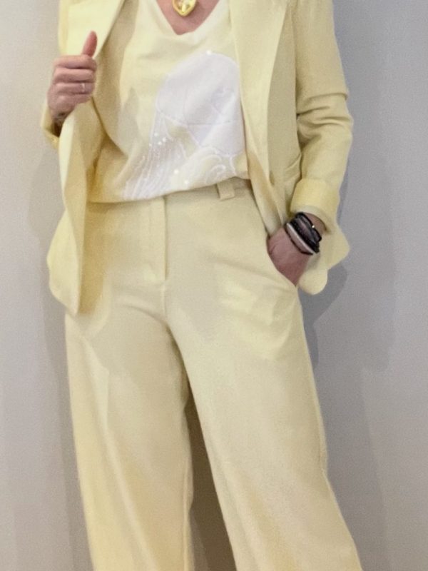 PANTALÓN CLÁSIC AMARILLO